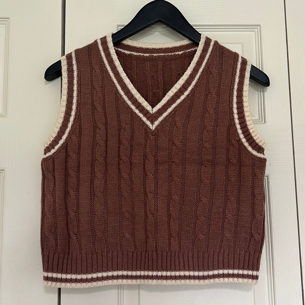 Shein knitting vest women’s size S